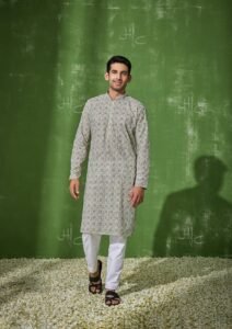 Men's Green Kurta – Premium Ethnic Wear